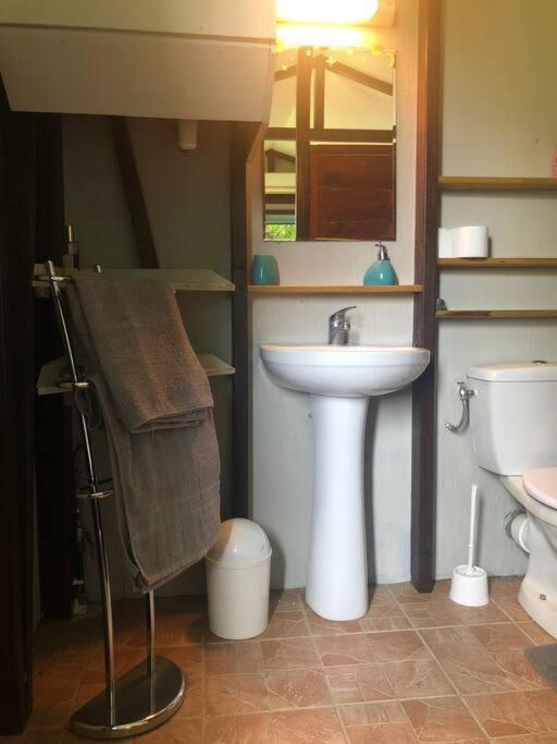 Charmant Bungalow Avec Piscine Saint-Joseph Екстериор снимка
